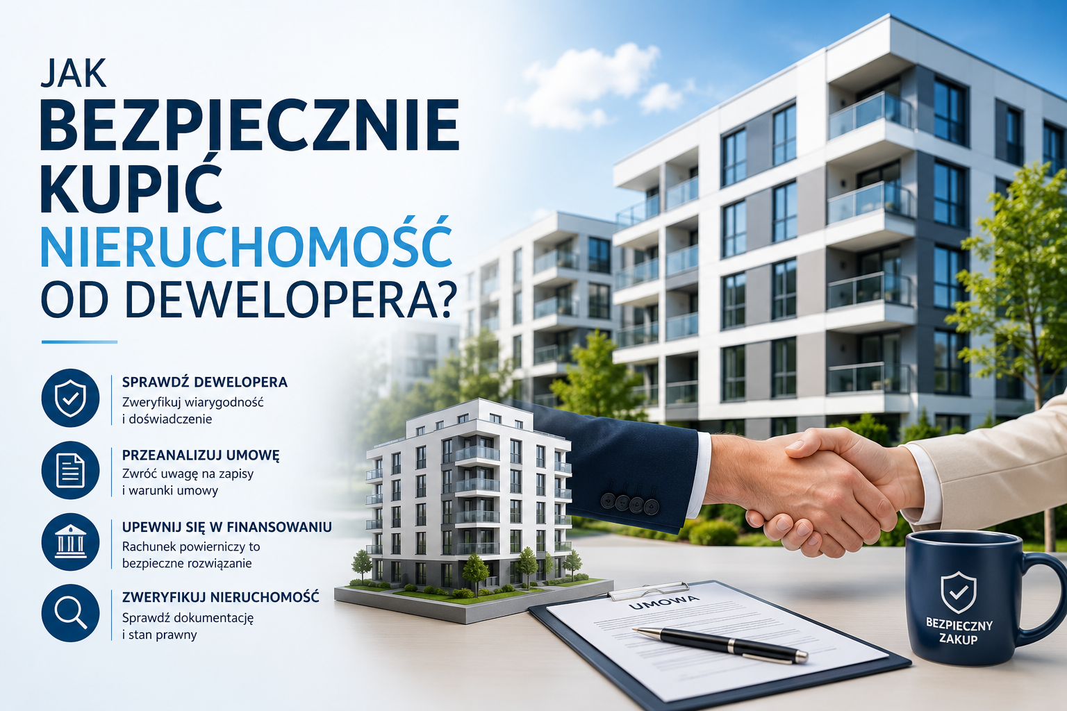 Jak bezpiecznie kupić nieruchomość od dewelopera?