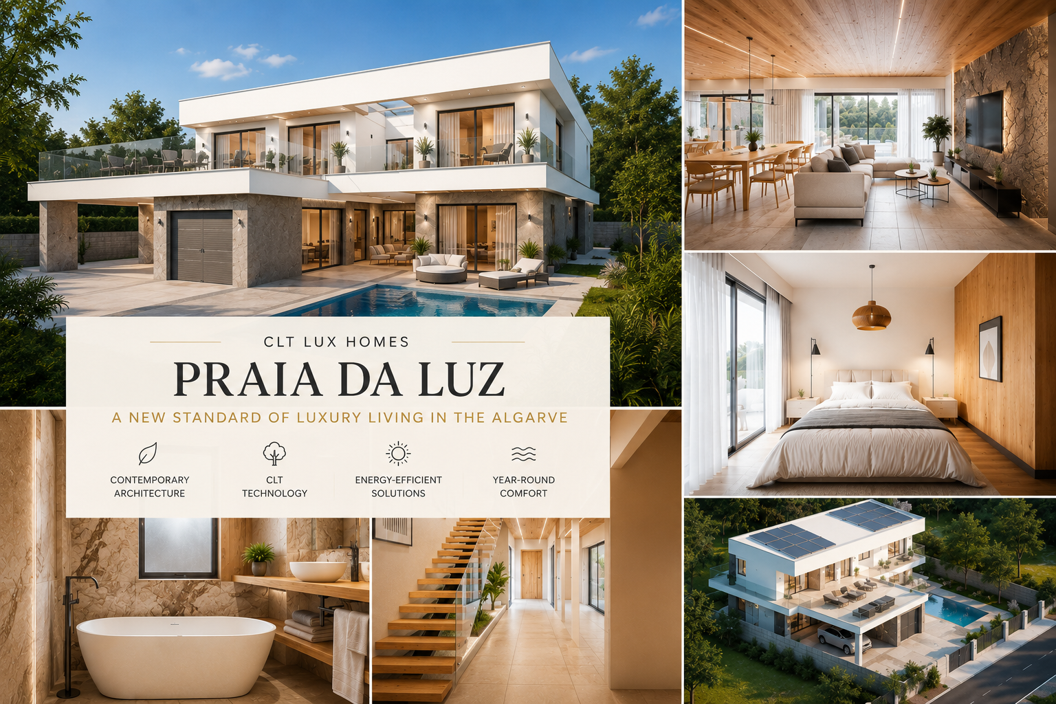 CLT Lux Homes in Praia da Luz. A New Standard for Luxury Home Building in the Algarve