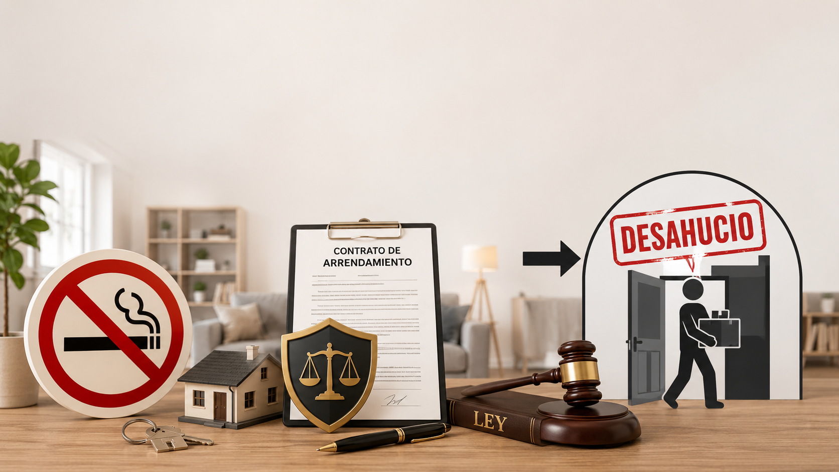 ¿Puede prohibirse fumar en una vivienda alquilada? ¿Y desahuciar al inquilino si incumple?