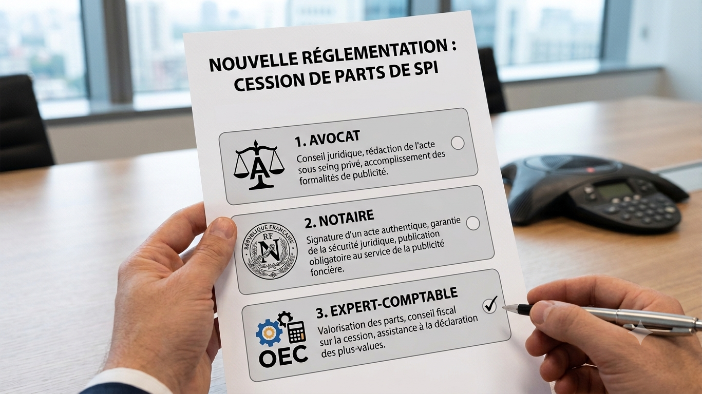 Cessions de SPI : Fin du "Far West" juridique et Big Bang réglementaire