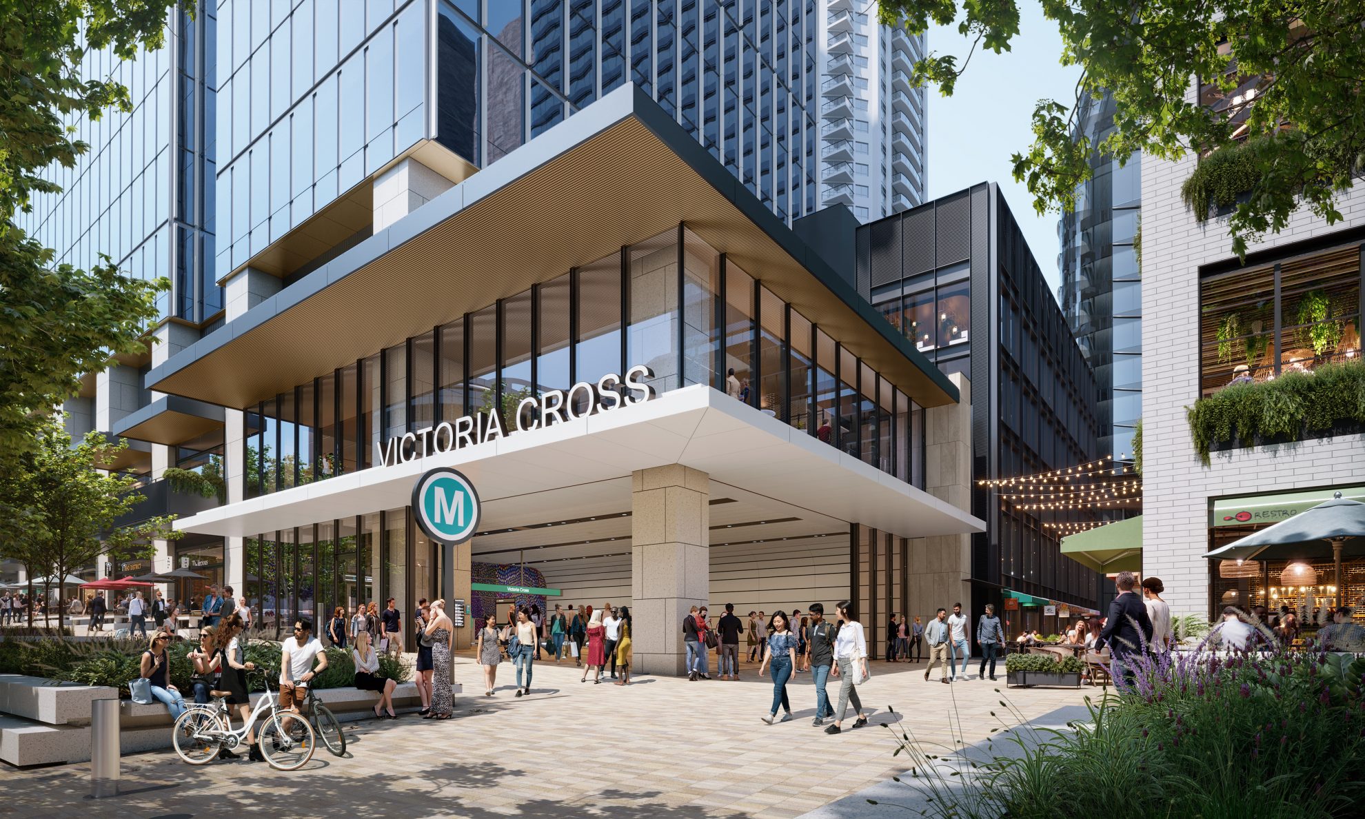 A boutique luxury development in North Sydney next to Victoria Cross