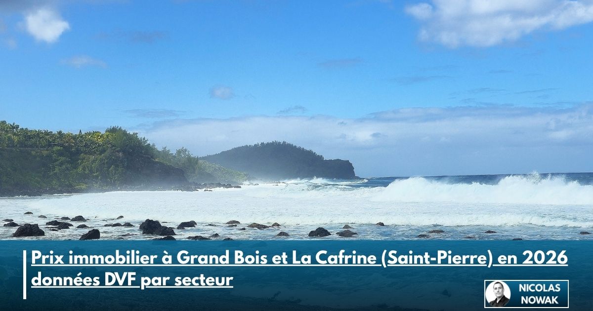 Prix immobilier à Grand Bois et La Cafrine en 2026 : l'analyse terrain