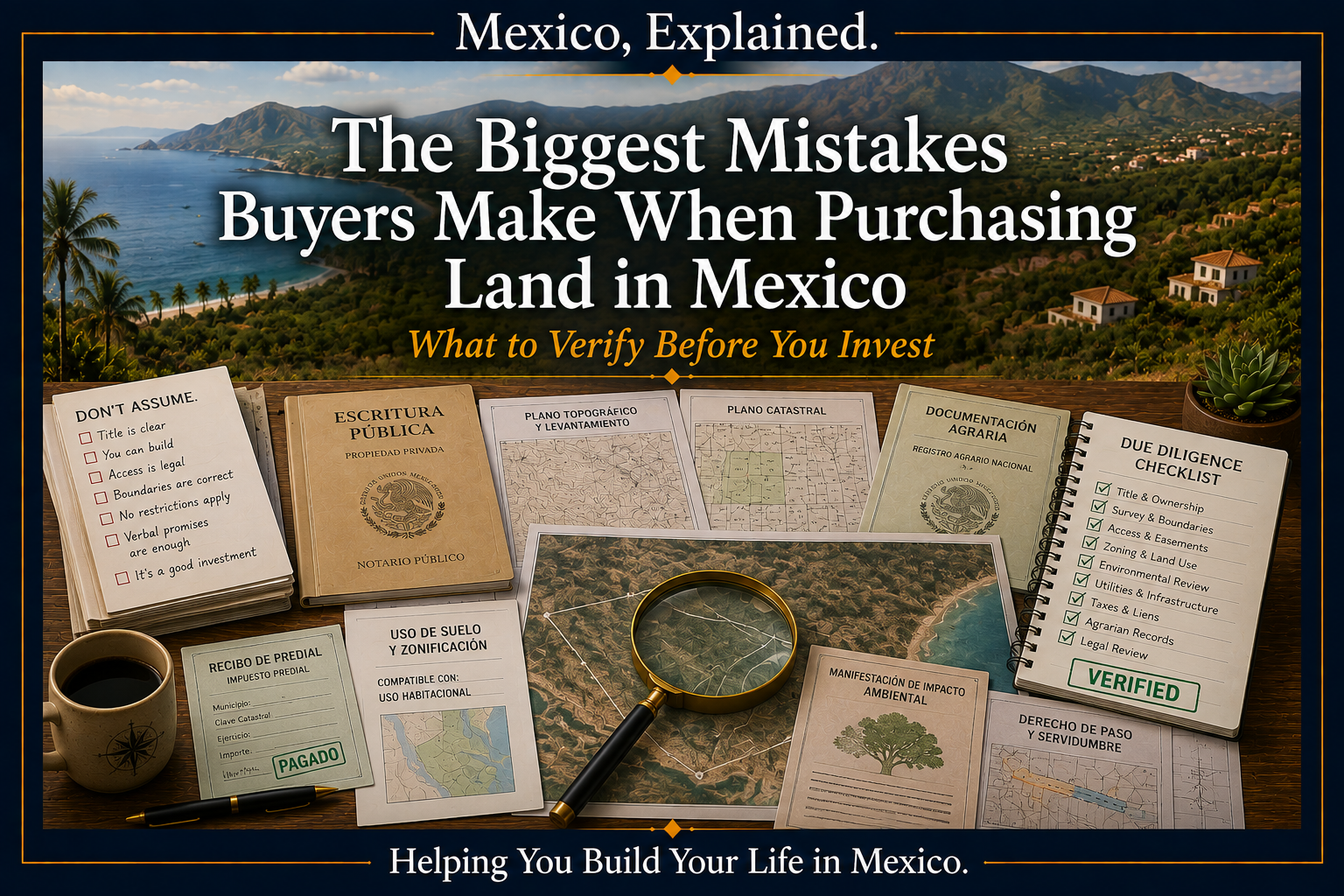 The Biggest Mistakes Buyers Make When Purchasing Land in Mexico