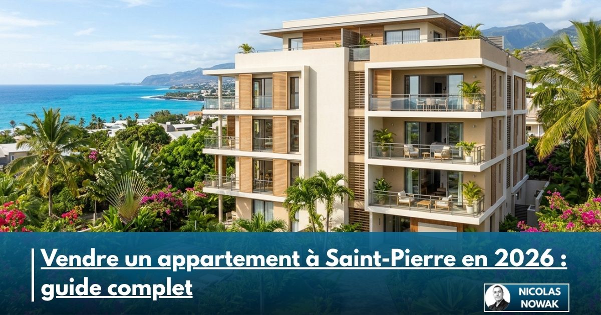Vendre un appartement à Saint-Pierre en 2026 : ce qui change par rapport à une maison