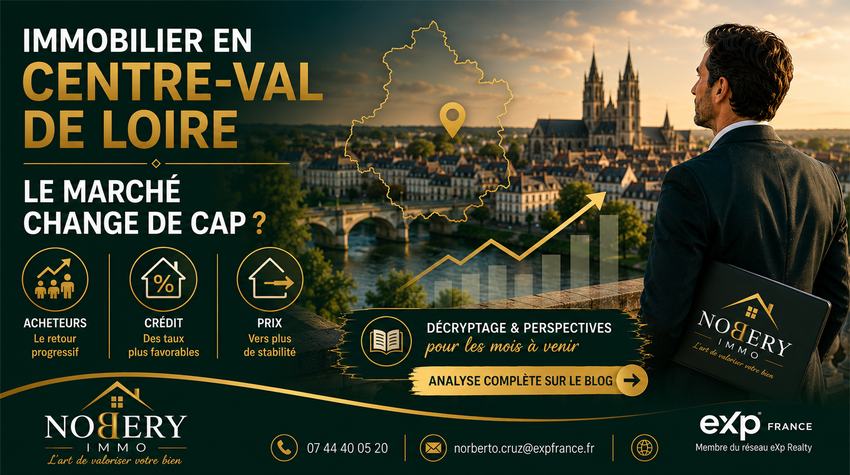 Immobilier en Centre-Val de Loire : le marché est-il en train de changer de cap ?