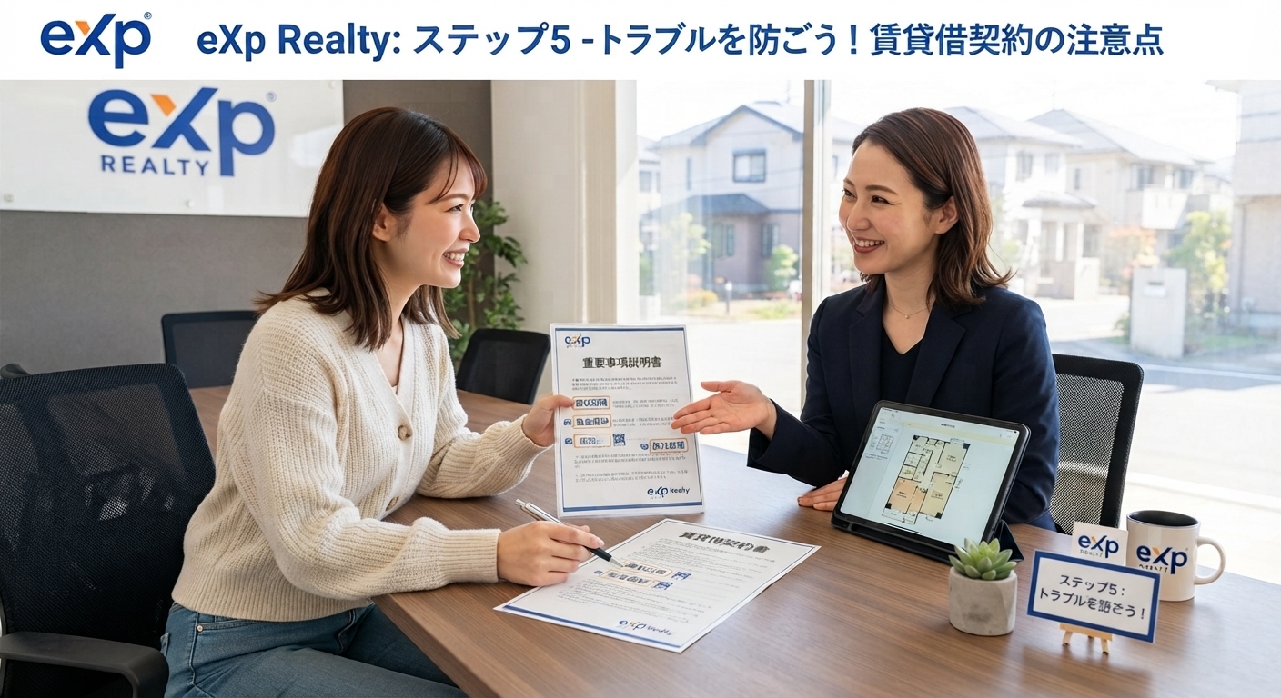 賃貸 トータル1ヶ月で新生活をスタート! ステップ5:トラブルを防ごう!賃貸借契約の注意点