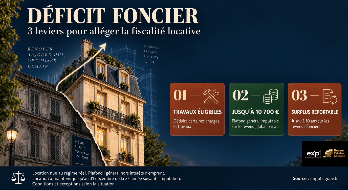 Déficit Foncier : fonctionnement, plafonds et avantages