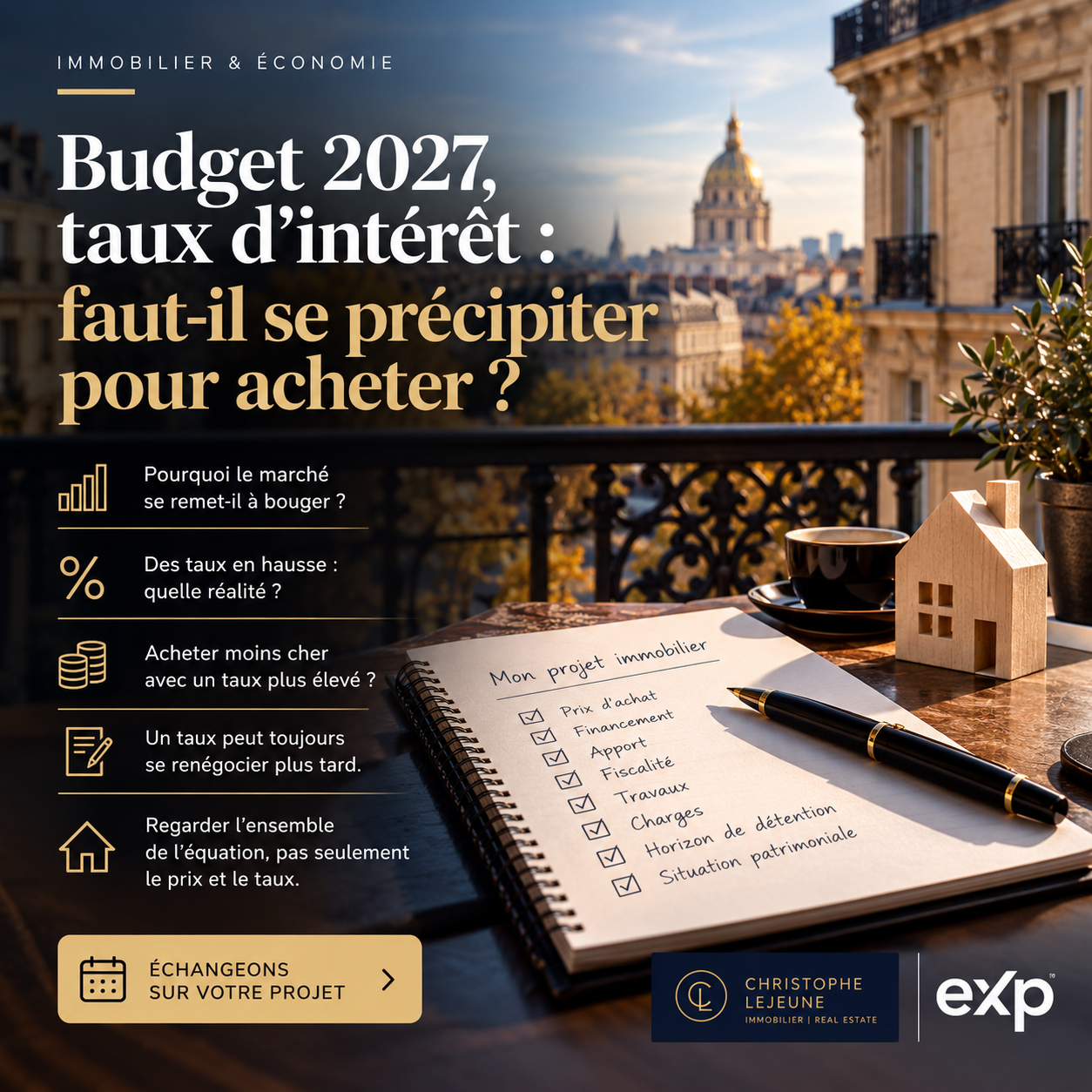 Immobilier : faut-il acheter avant une nouvelle hausse des taux ?