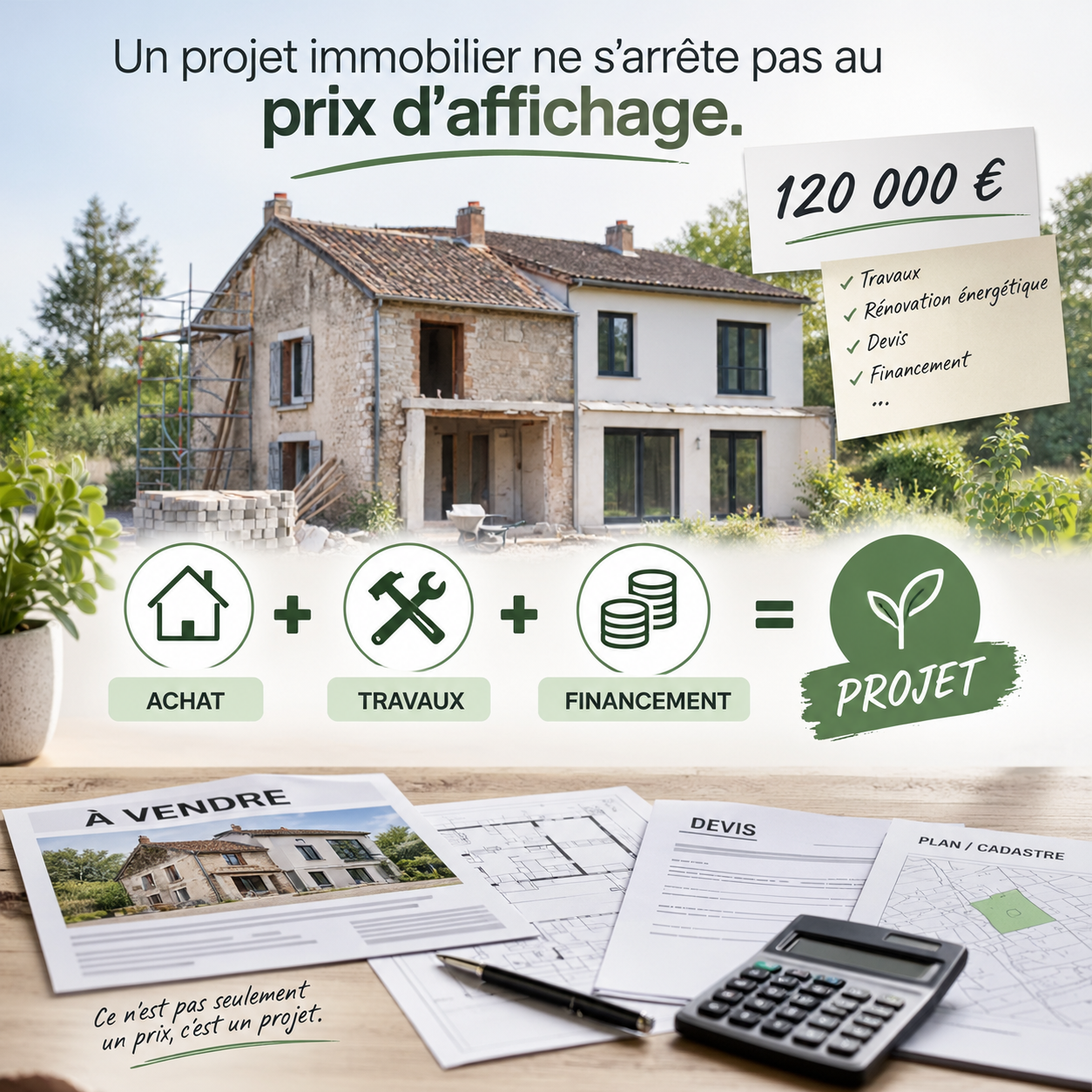 Un projet immobilier ne s’arrête pas au prix d’affichage