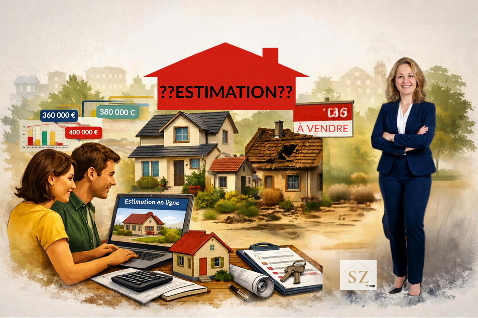 Estimer son bien : pourquoi les outils en ligne se trompent, et de combien