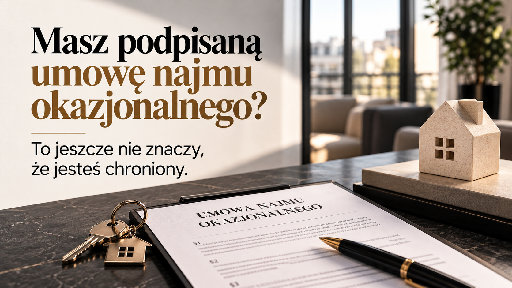 Najem okazjonalny – 5 błędów właścicieli mieszkań